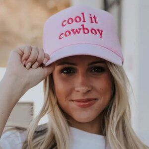 Cool It Cowboy Pink Hat